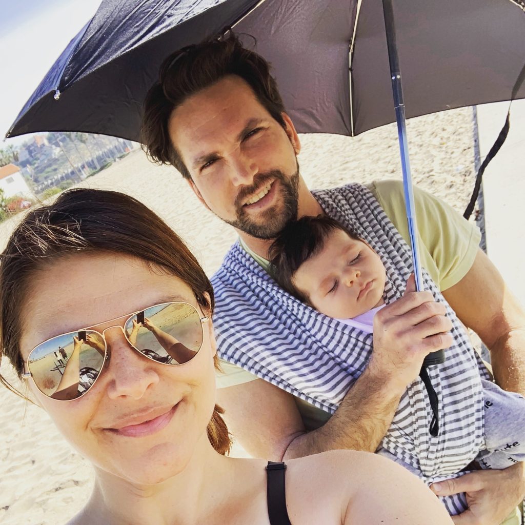 Kevin Seldon (host of top parenting podcast, Dad I’d Like To Friend) with his family…